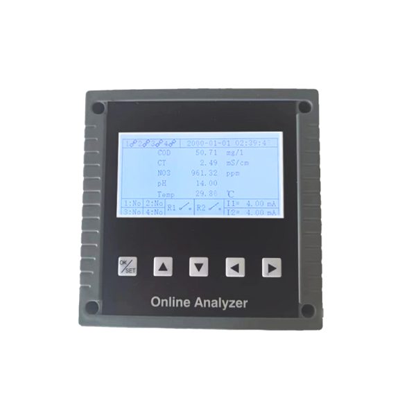 Online display Analyzer/ Controller/ Transmitter for 4 Parameters