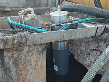 DSOD703 Oil Spill Detector Installed in Sewage Channels