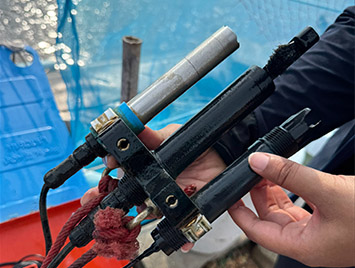 DO+pH+Turbidity Sensor used for Aquaculture water quality monitoring