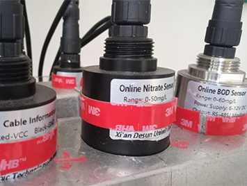 BOD+Ammonia Nitrogen+Nitrate Sensors Installed in India