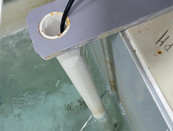pH Sensor Installed in Fish Ponds in India