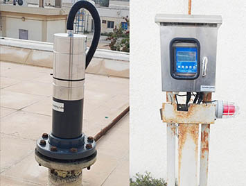DSOD703-A Oil Spill Detectors used for Desalination Project in the UAE